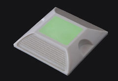 雙白自發(fā)光全塑突起路標(biāo)